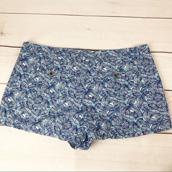 Gap Blue Printed Shorts size 16 - Picture 2 of 4